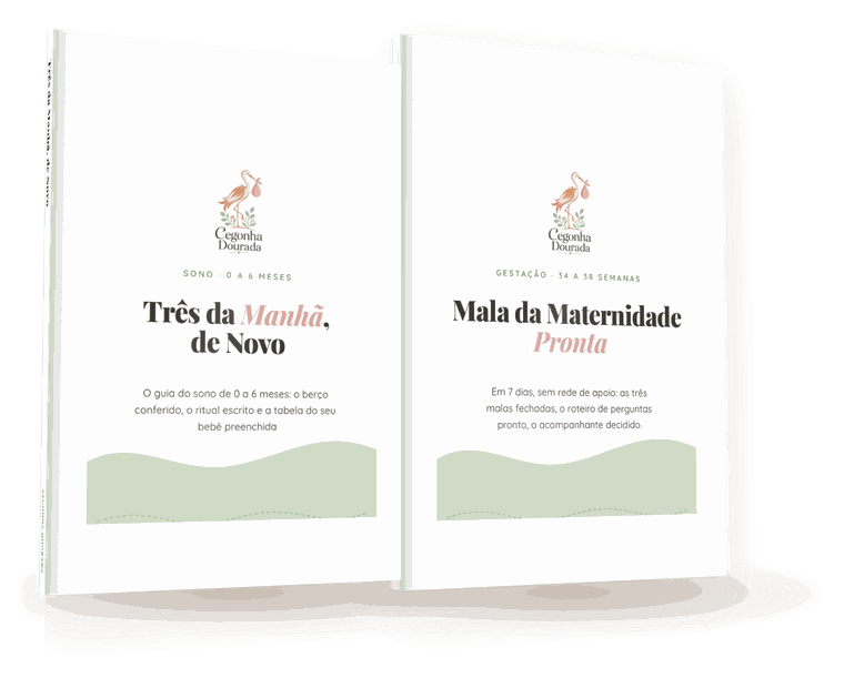 Dois guias da Cegonha Dourada lado a lado